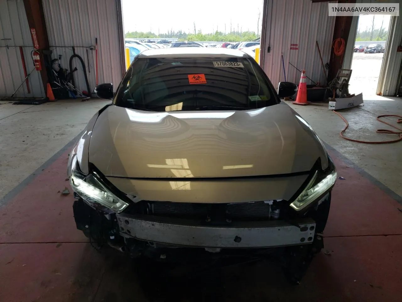 1N4AA6AV4KC364167 2019 Nissan Maxima S