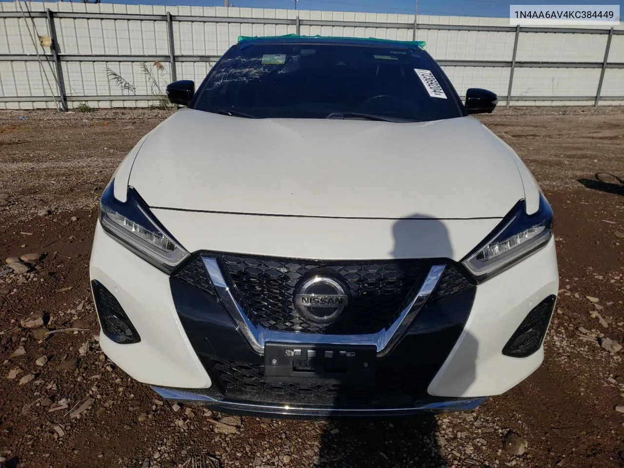 2019 Nissan Maxima S VIN: 1N4AA6AV4KC384449 Lot: 72369204