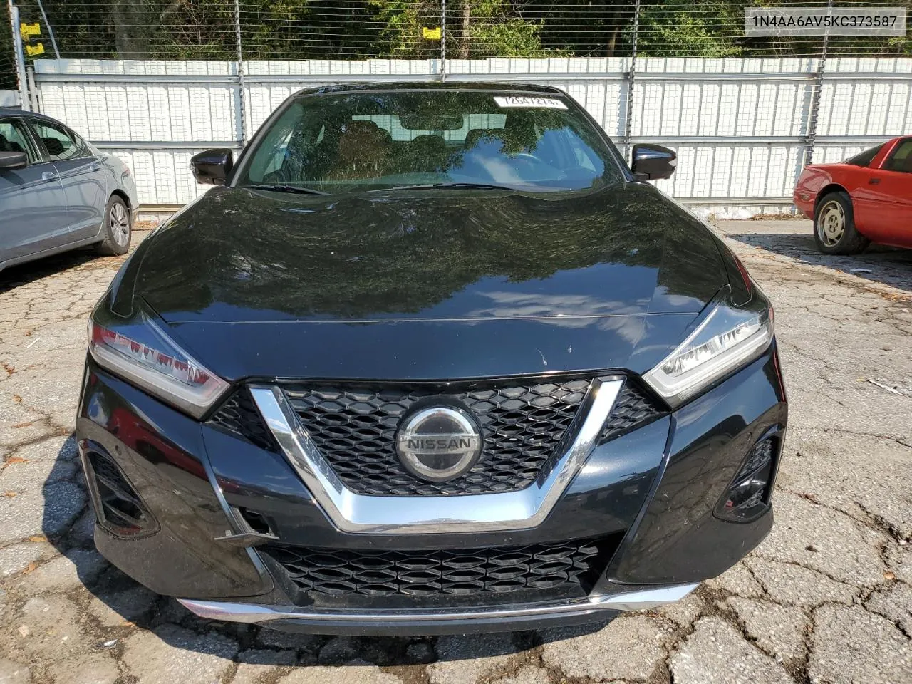 2019 Nissan Maxima S VIN: 1N4AA6AV5KC373587 Lot: 72647274