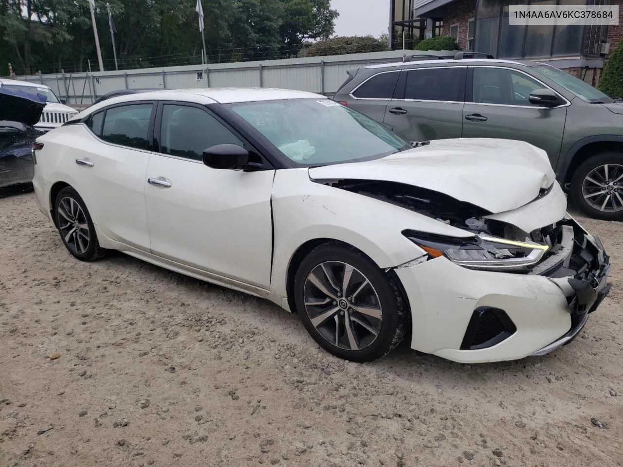 2019 Nissan Maxima S VIN: 1N4AA6AV6KC378684 Lot: 72768324