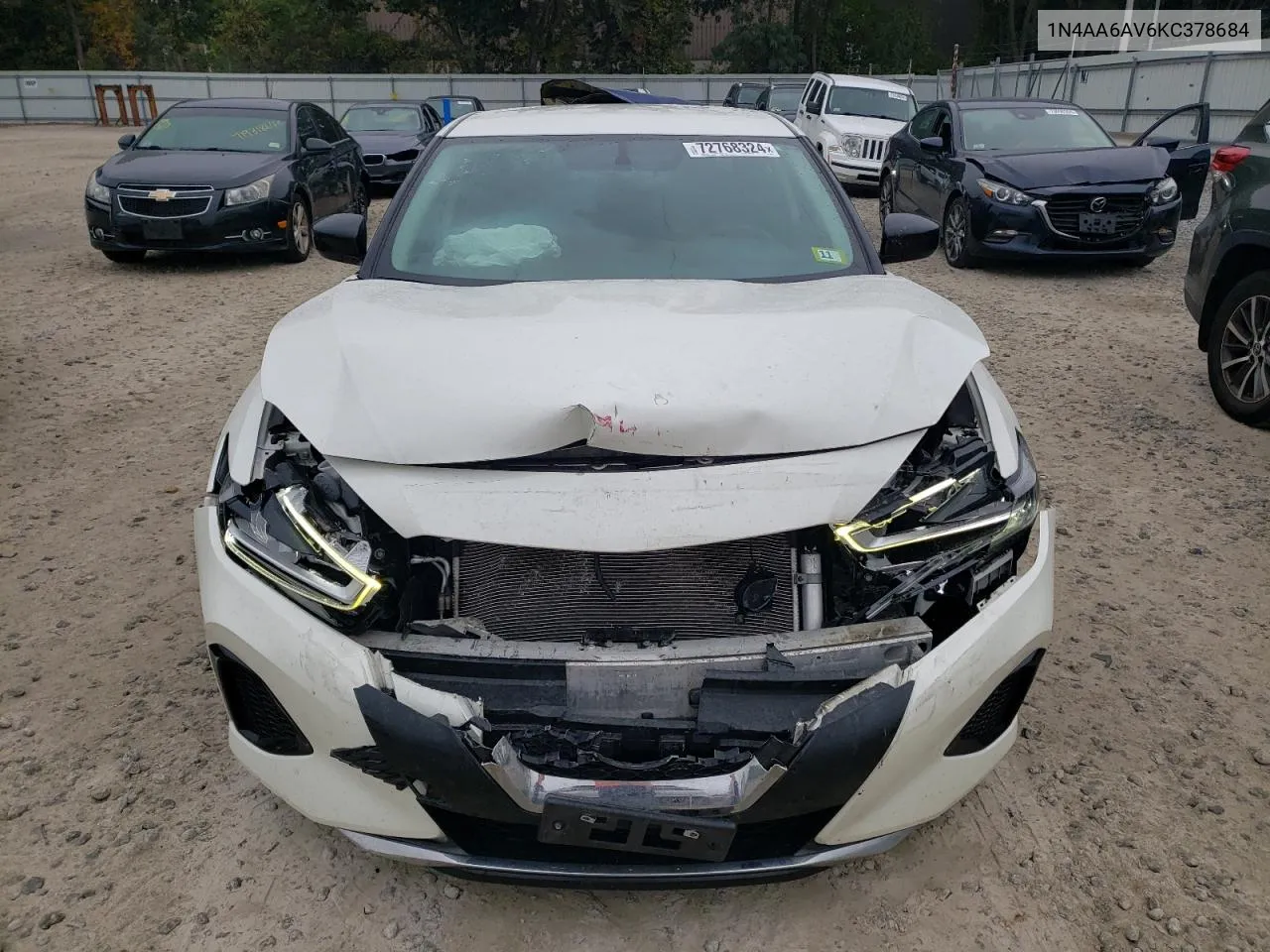 1N4AA6AV6KC378684 2019 Nissan Maxima S