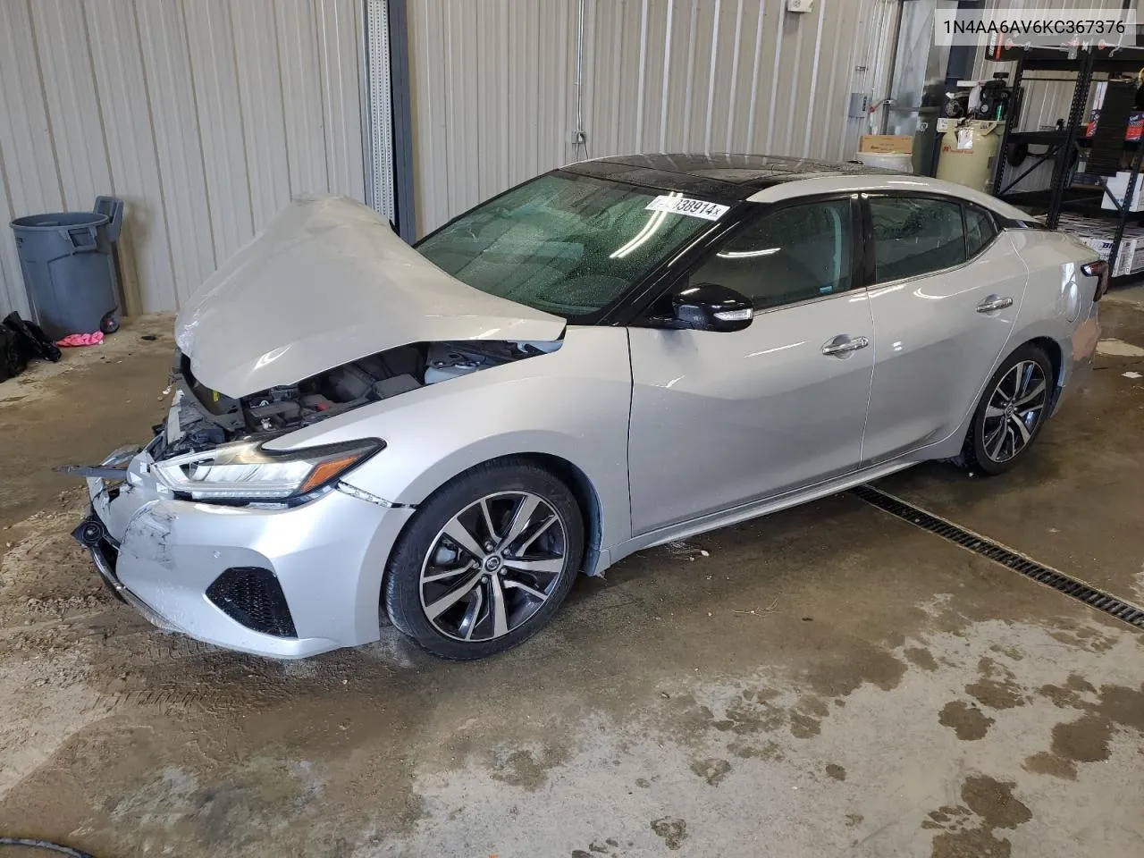 2019 Nissan Maxima S VIN: 1N4AA6AV6KC367376 Lot: 73038914