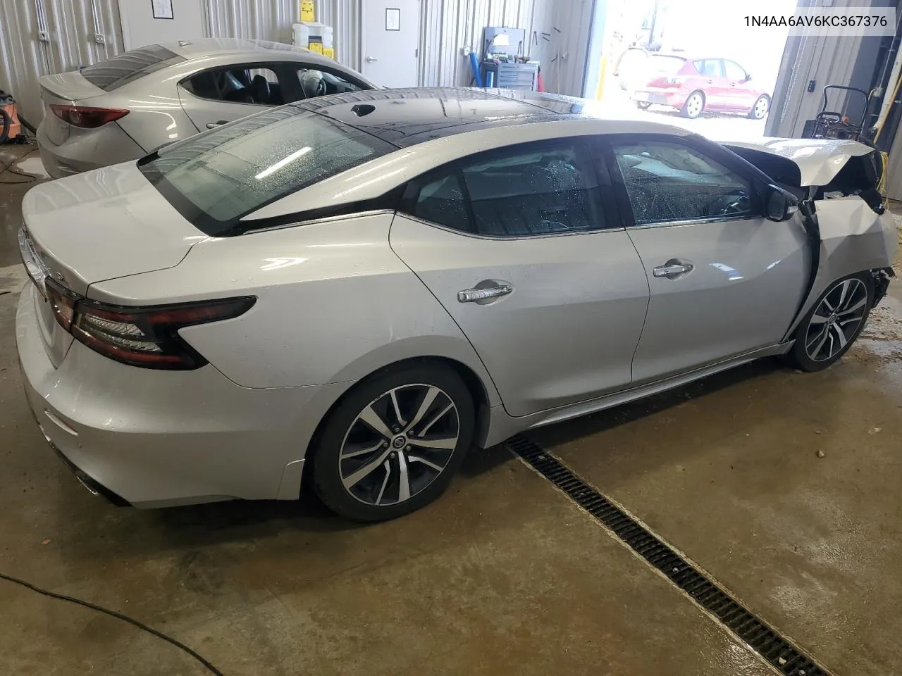 2019 Nissan Maxima S VIN: 1N4AA6AV6KC367376 Lot: 73038914