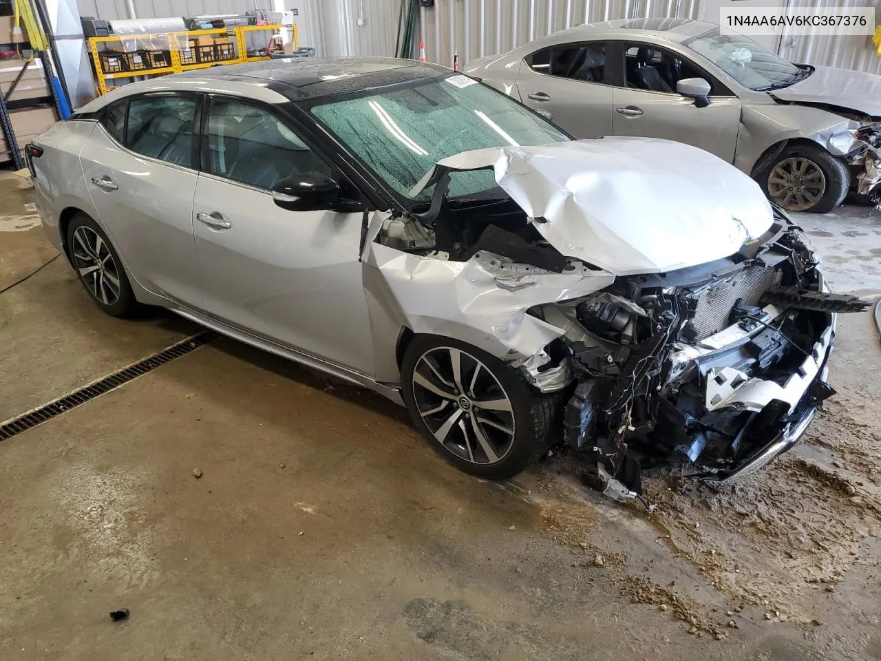 2019 Nissan Maxima S VIN: 1N4AA6AV6KC367376 Lot: 73038914