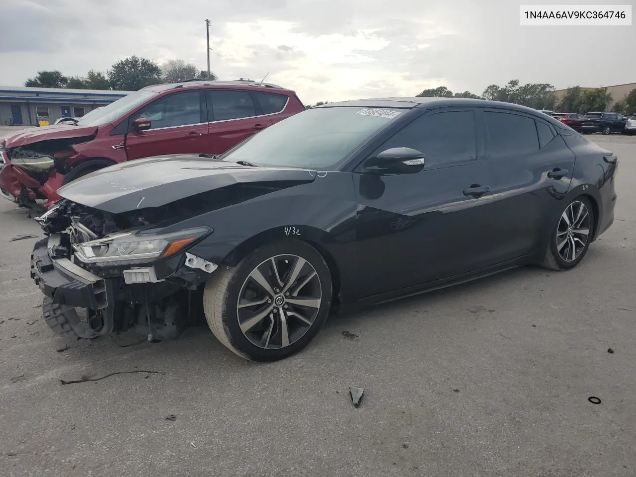 2019 Nissan Maxima S VIN: 1N4AA6AV9KC364746 Lot: 73384044