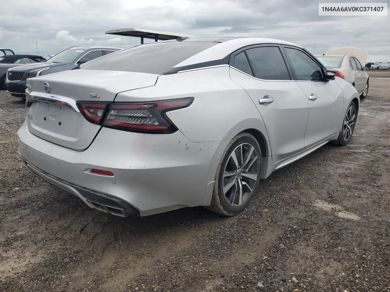 2019 Nissan Maxima S VIN: 1N4AA6AV0KC371407 Lot: 73847644