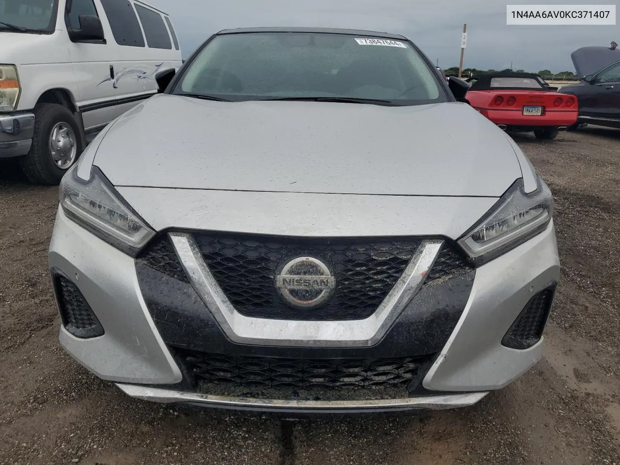 2019 Nissan Maxima S VIN: 1N4AA6AV0KC371407 Lot: 73847644