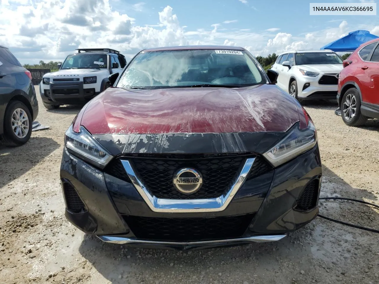 1N4AA6AV6KC366695 2019 Nissan Maxima S