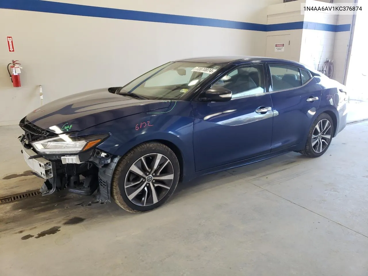 1N4AA6AV1KC376874 2019 Nissan Maxima S