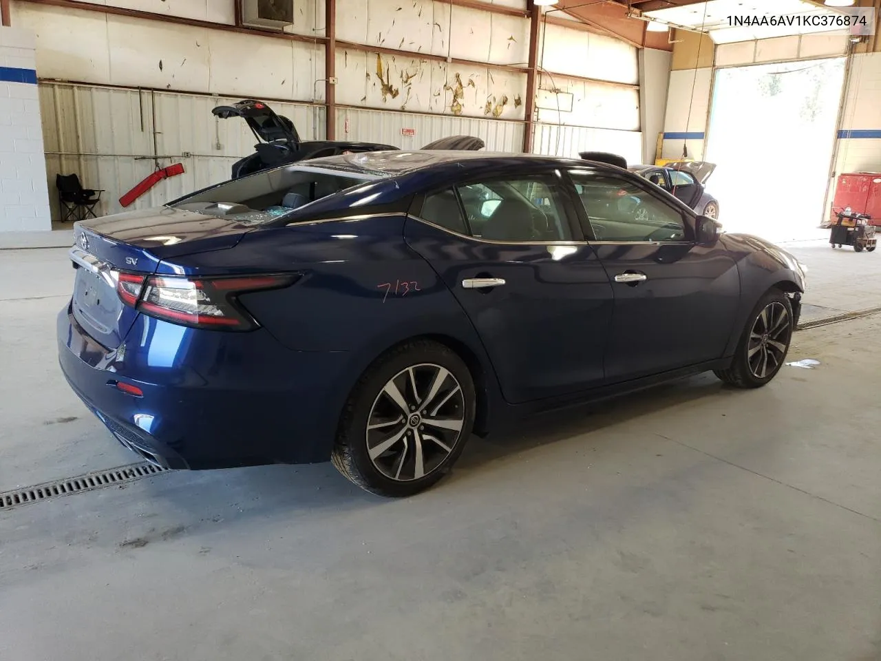 1N4AA6AV1KC376874 2019 Nissan Maxima S