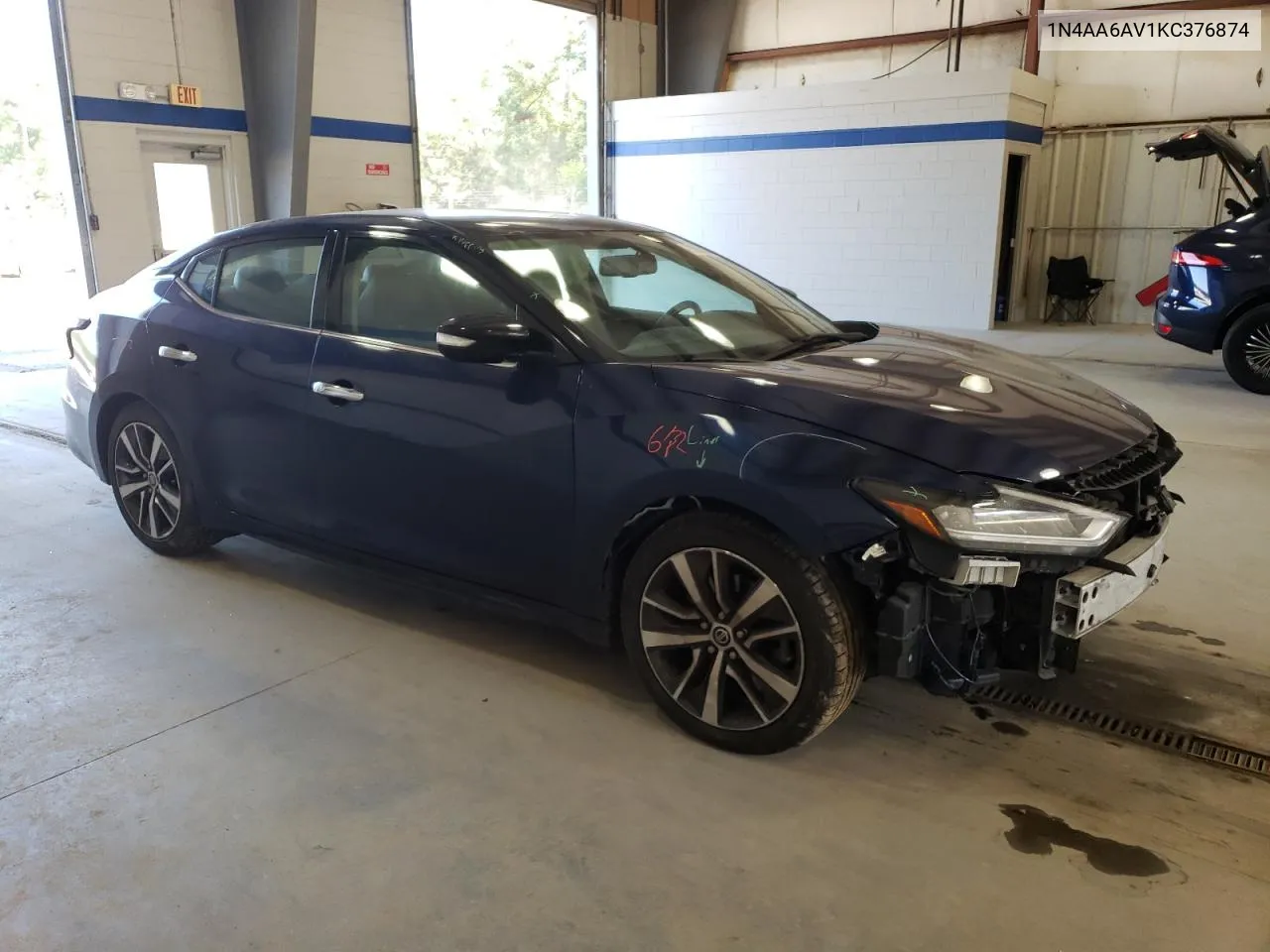 1N4AA6AV1KC376874 2019 Nissan Maxima S