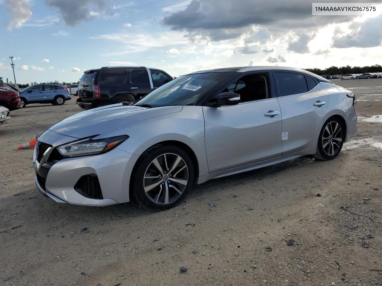 2019 Nissan Maxima S VIN: 1N4AA6AV1KC367575 Lot: 74060924