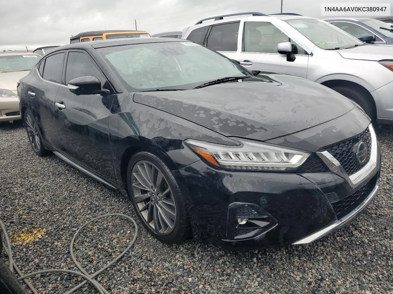 2019 Nissan Maxima S VIN: 1N4AA6AV0KC380947 Lot: 74099364