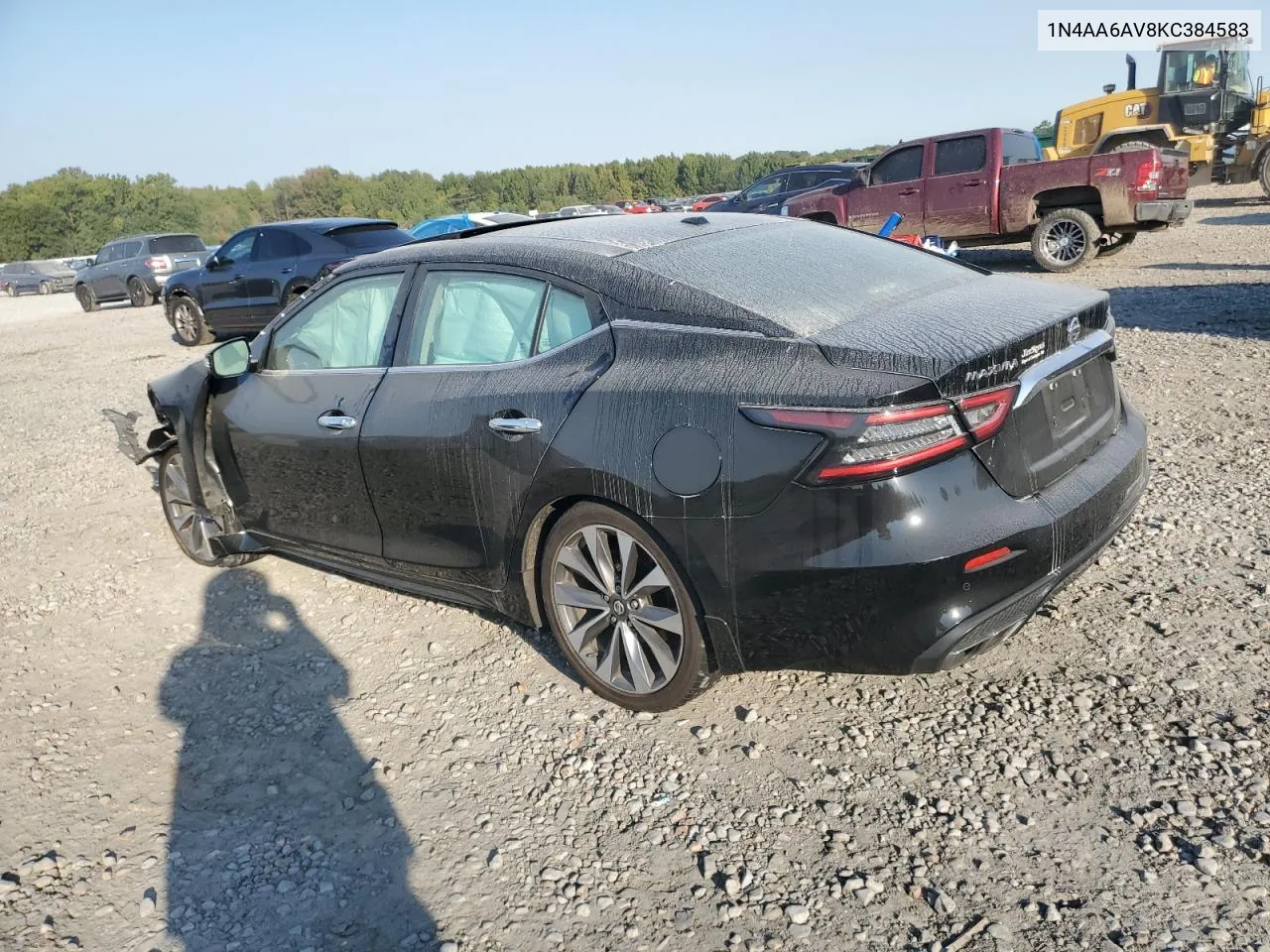 2019 Nissan Maxima S VIN: 1N4AA6AV8KC384583 Lot: 74188424