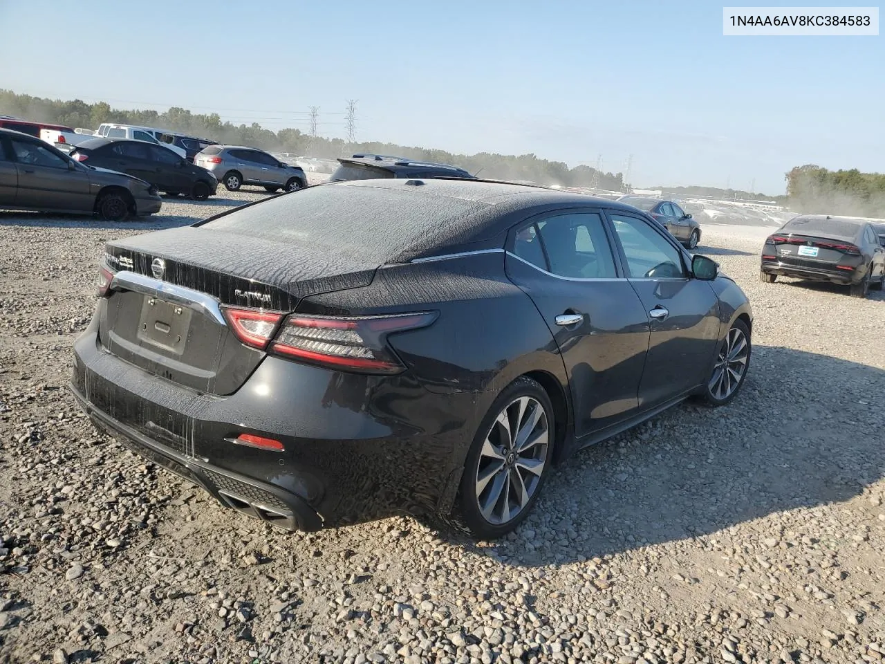 2019 Nissan Maxima S VIN: 1N4AA6AV8KC384583 Lot: 74188424