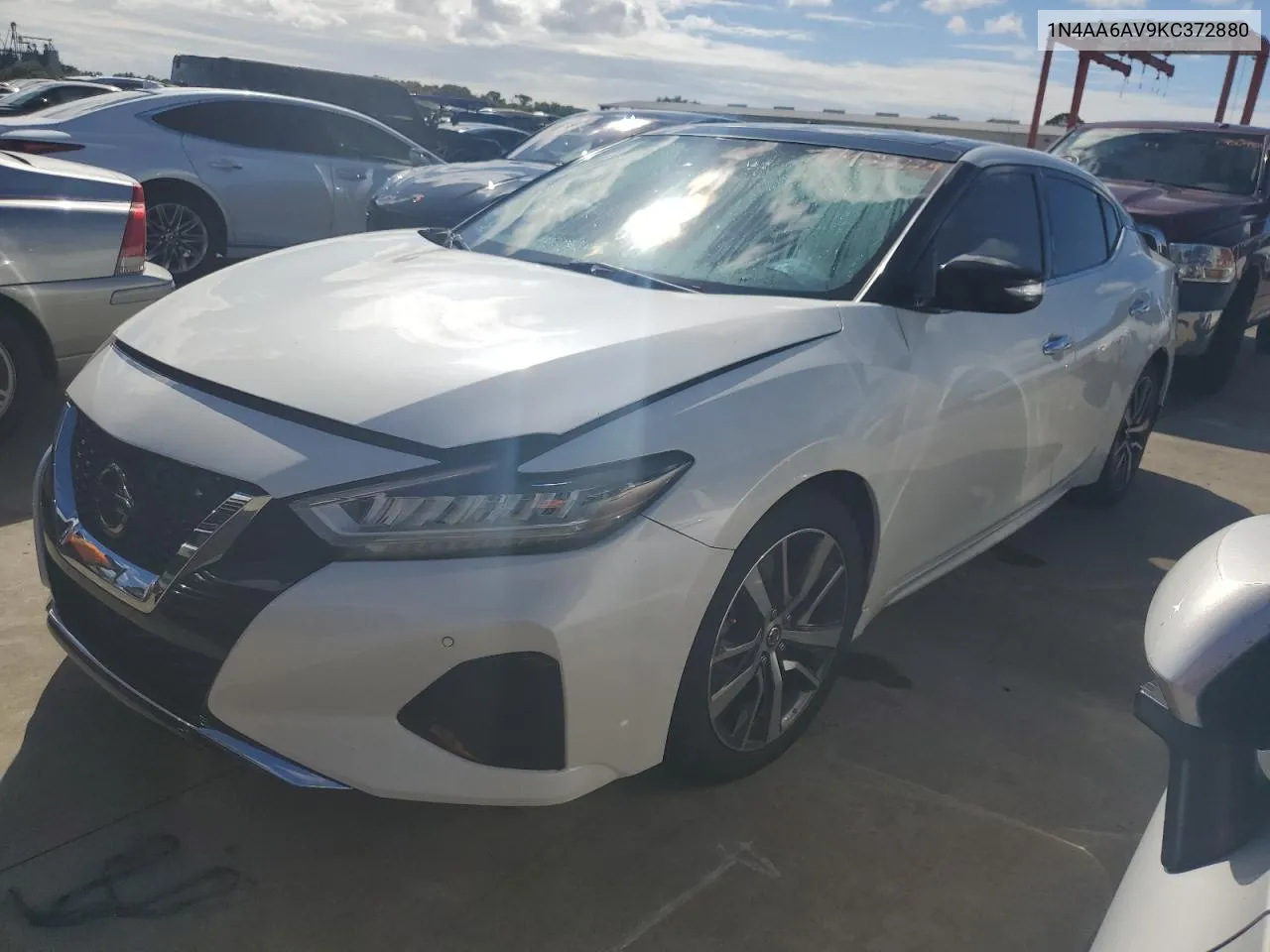 1N4AA6AV9KC372880 2019 Nissan Maxima S