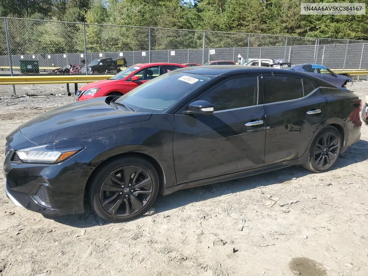 2019 Nissan Maxima S VIN: 1N4AA6AV5KC384167 Lot: 74489824