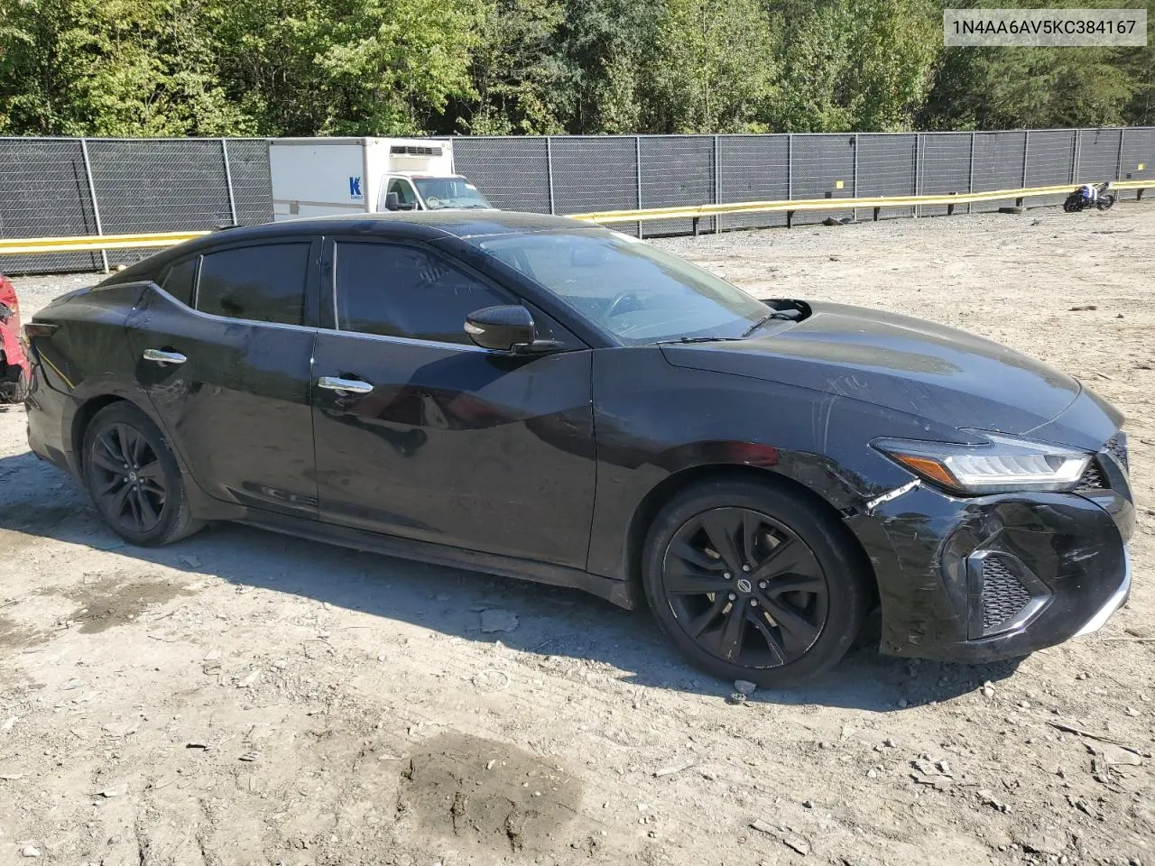 2019 Nissan Maxima S VIN: 1N4AA6AV5KC384167 Lot: 74489824