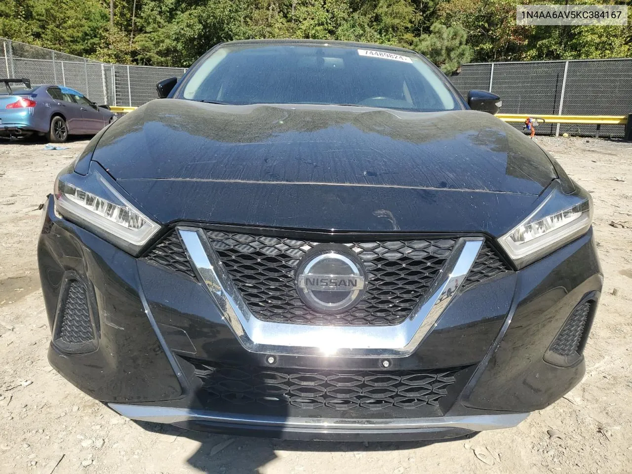 2019 Nissan Maxima S VIN: 1N4AA6AV5KC384167 Lot: 74489824