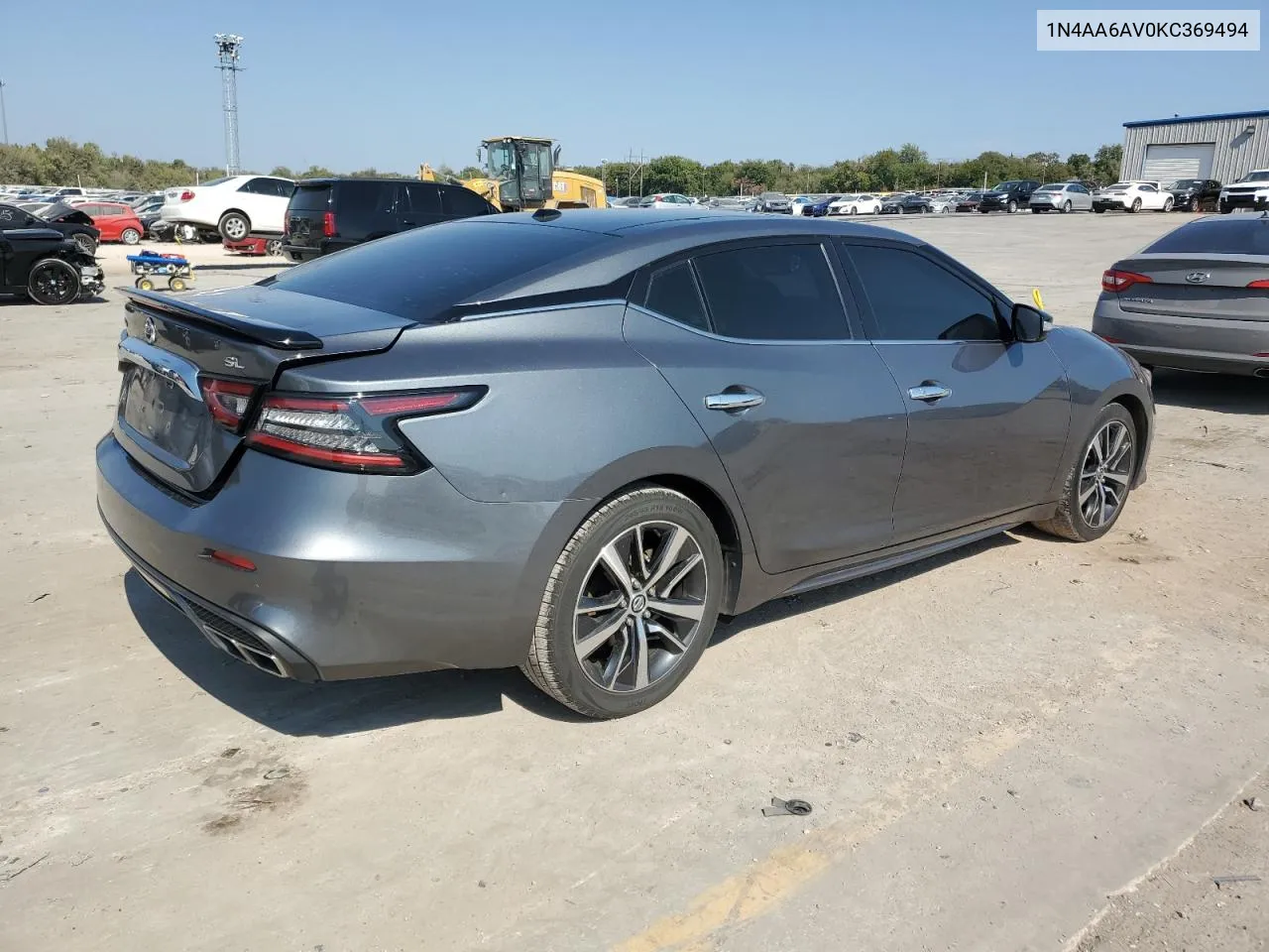 2019 Nissan Maxima S VIN: 1N4AA6AV0KC369494 Lot: 75130854