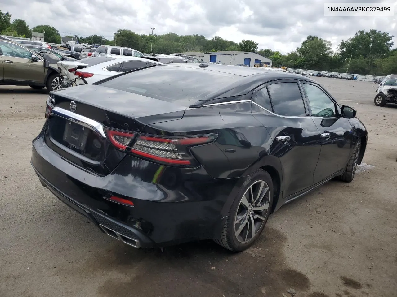 2019 Nissan Maxima S VIN: 1N4AA6AV3KC379499 Lot: 75270234