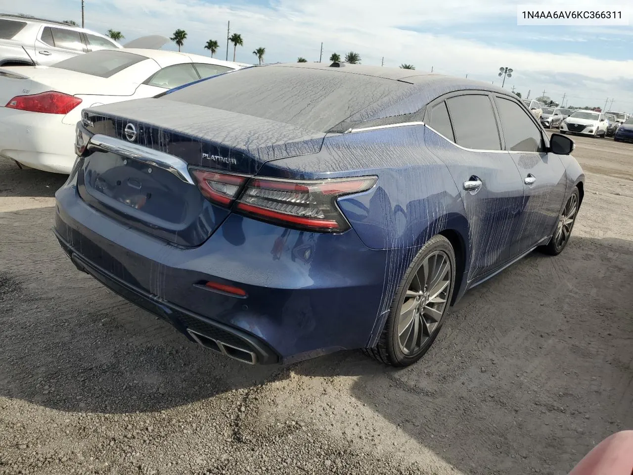 2019 Nissan Maxima S VIN: 1N4AA6AV6KC366311 Lot: 75408554