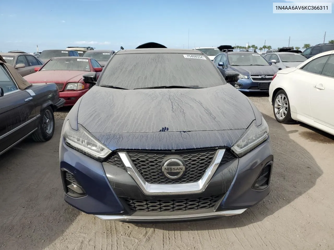 2019 Nissan Maxima S VIN: 1N4AA6AV6KC366311 Lot: 75408554