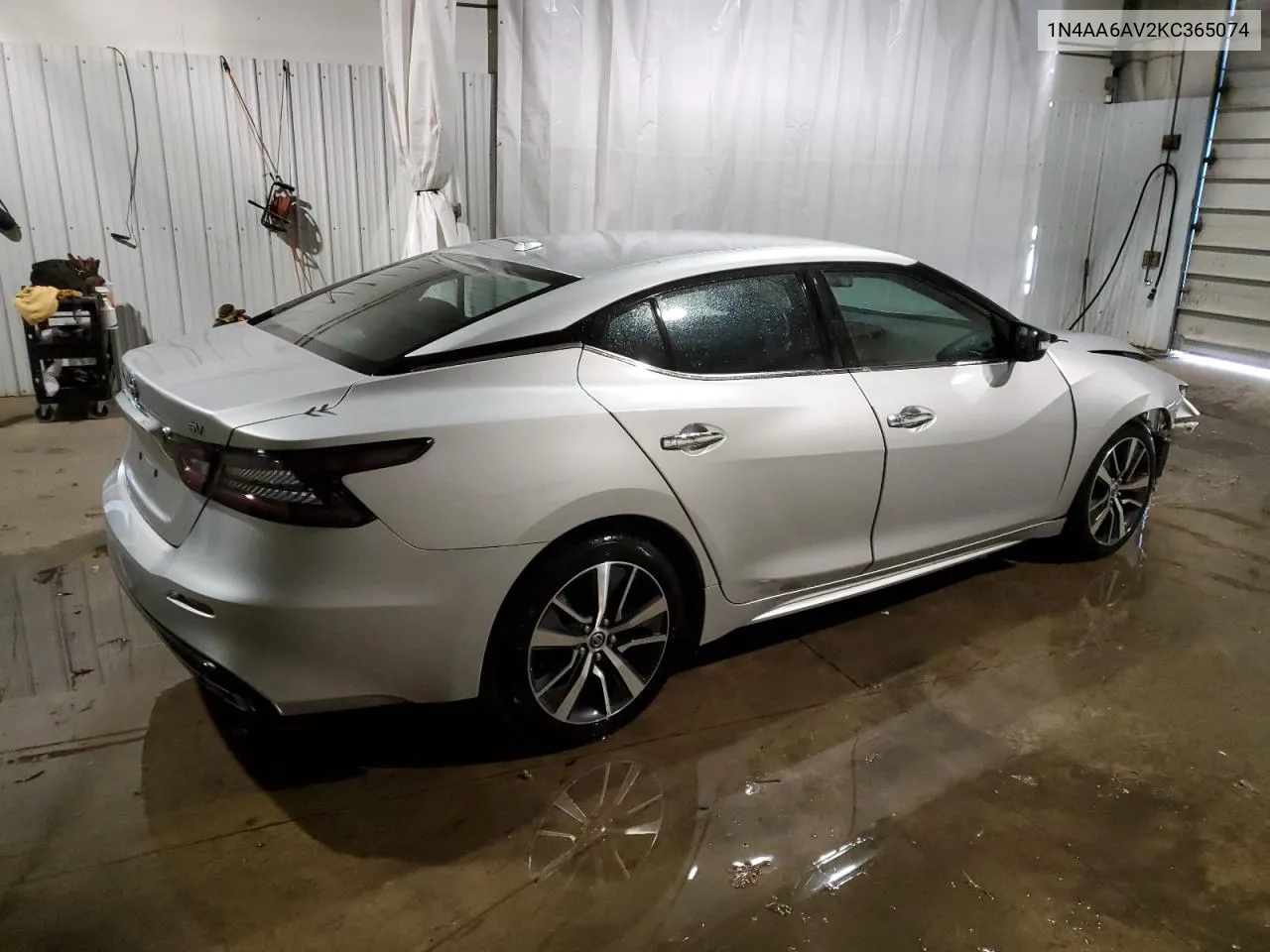 2019 Nissan Maxima S VIN: 1N4AA6AV2KC365074 Lot: 76090664