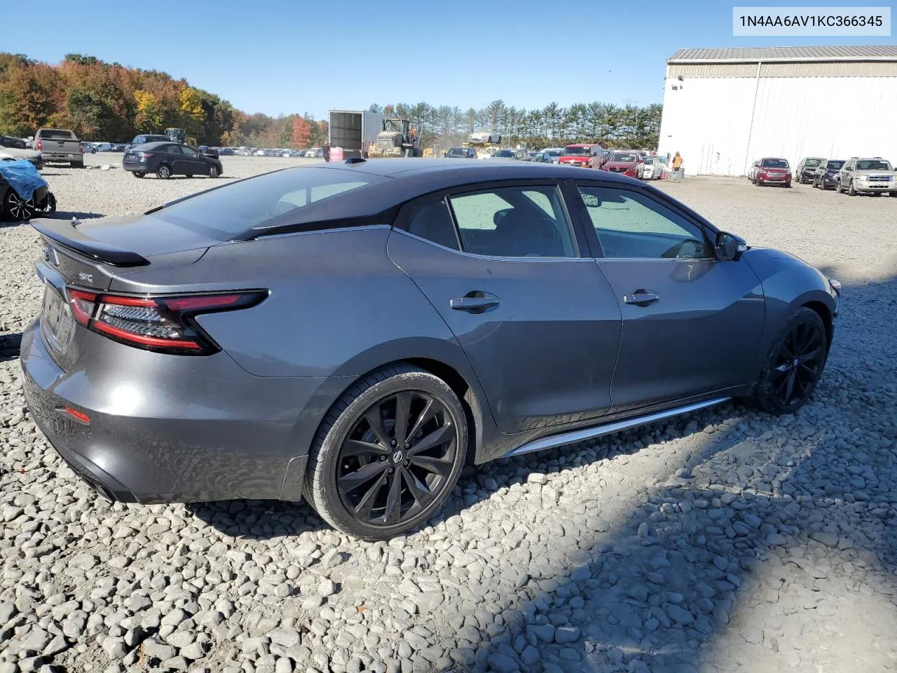 2019 Nissan Maxima S VIN: 1N4AA6AV1KC366345 Lot: 76127464