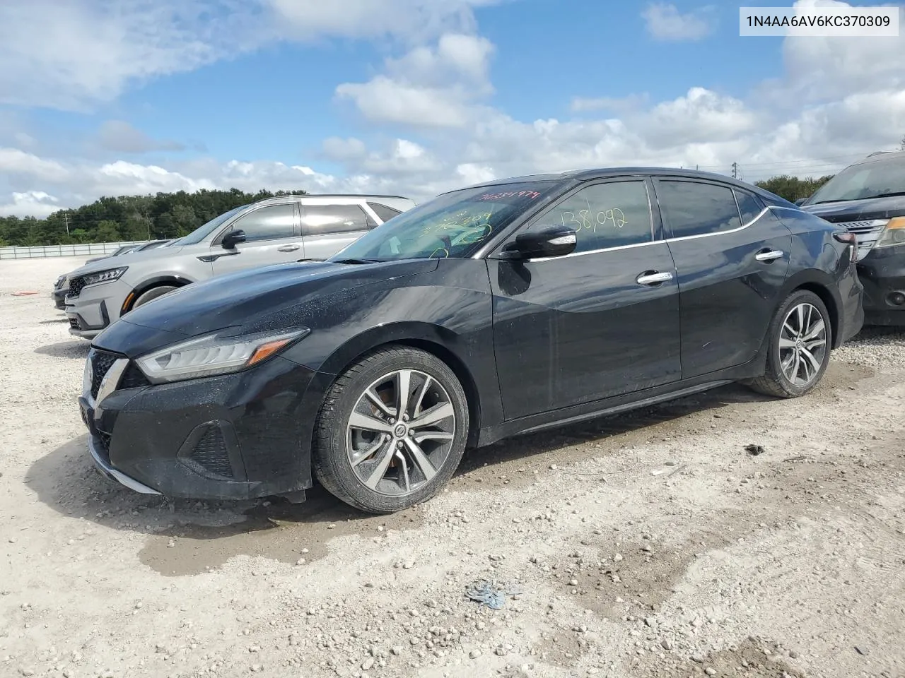 2019 Nissan Maxima S VIN: 1N4AA6AV6KC370309 Lot: 76334974