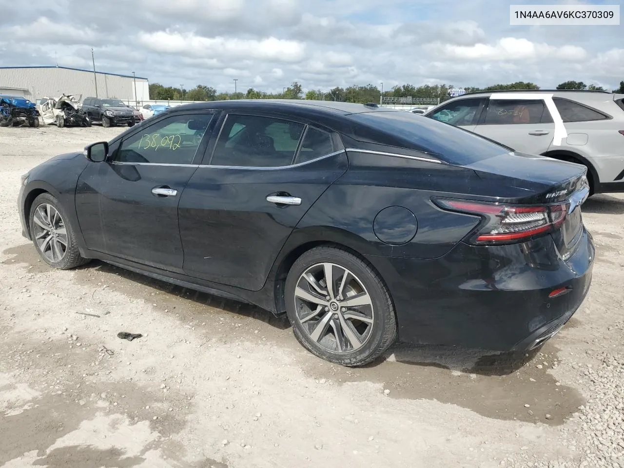 2019 Nissan Maxima S VIN: 1N4AA6AV6KC370309 Lot: 76334974