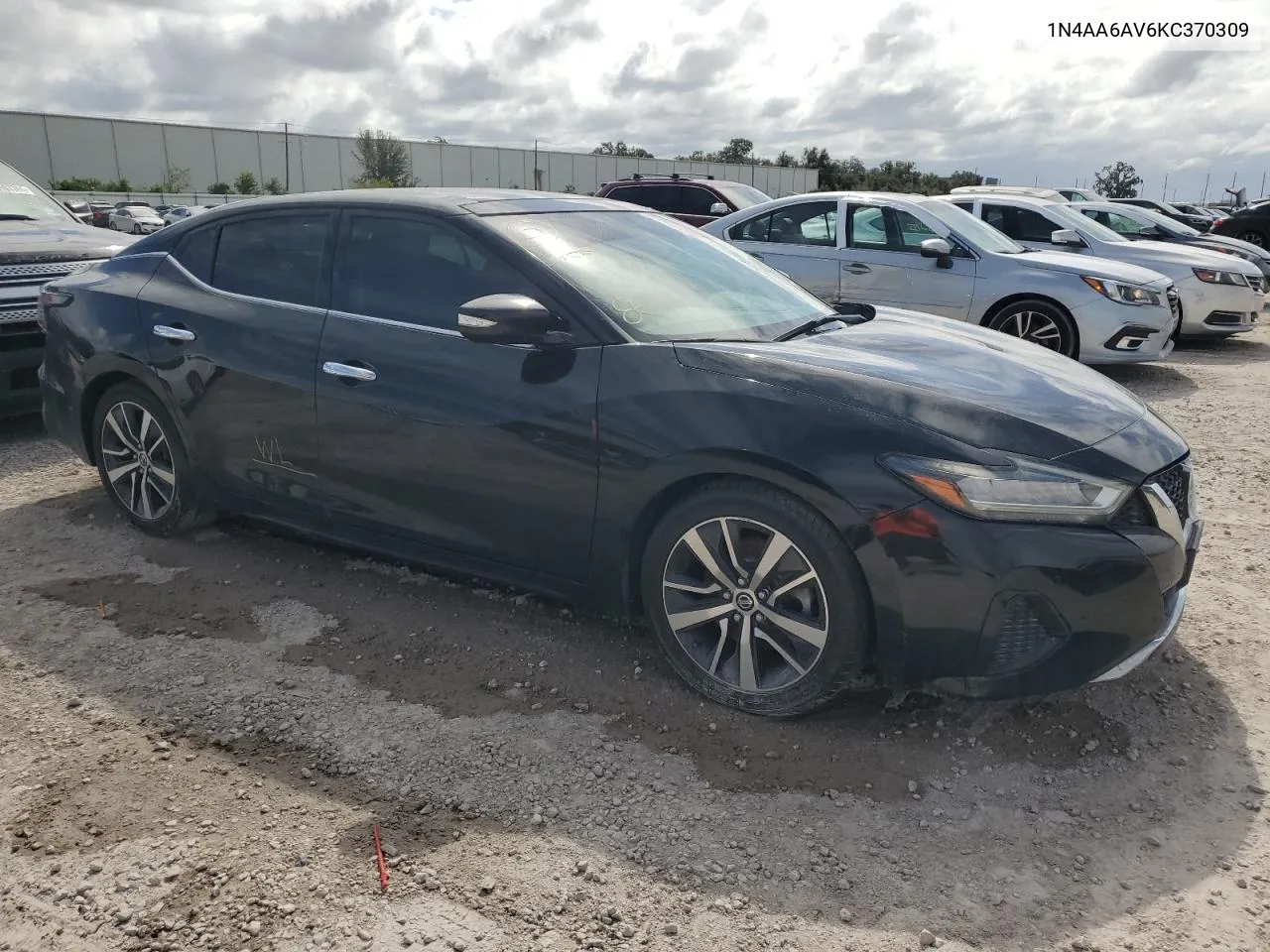 2019 Nissan Maxima S VIN: 1N4AA6AV6KC370309 Lot: 76334974