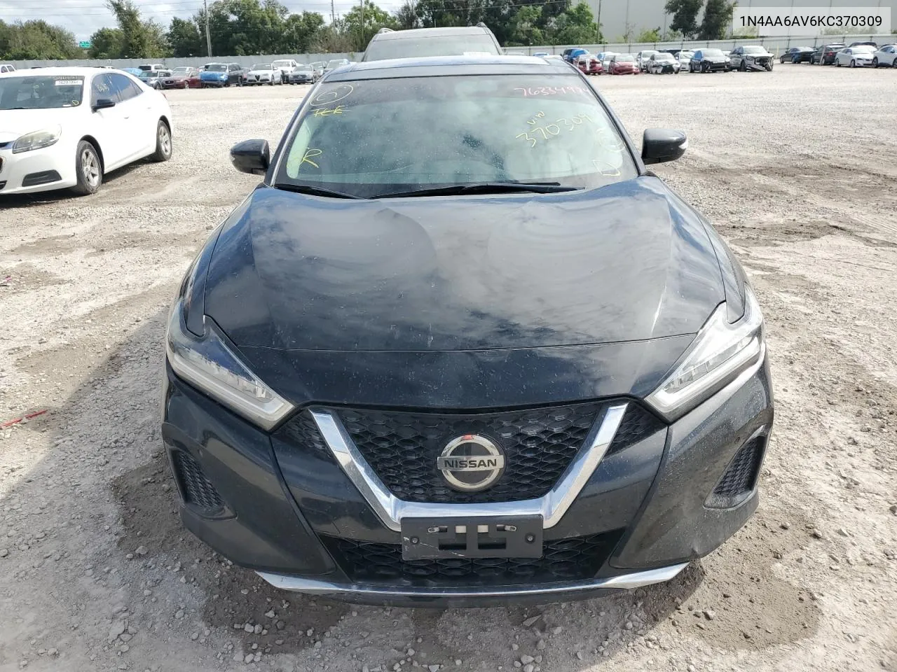 2019 Nissan Maxima S VIN: 1N4AA6AV6KC370309 Lot: 76334974