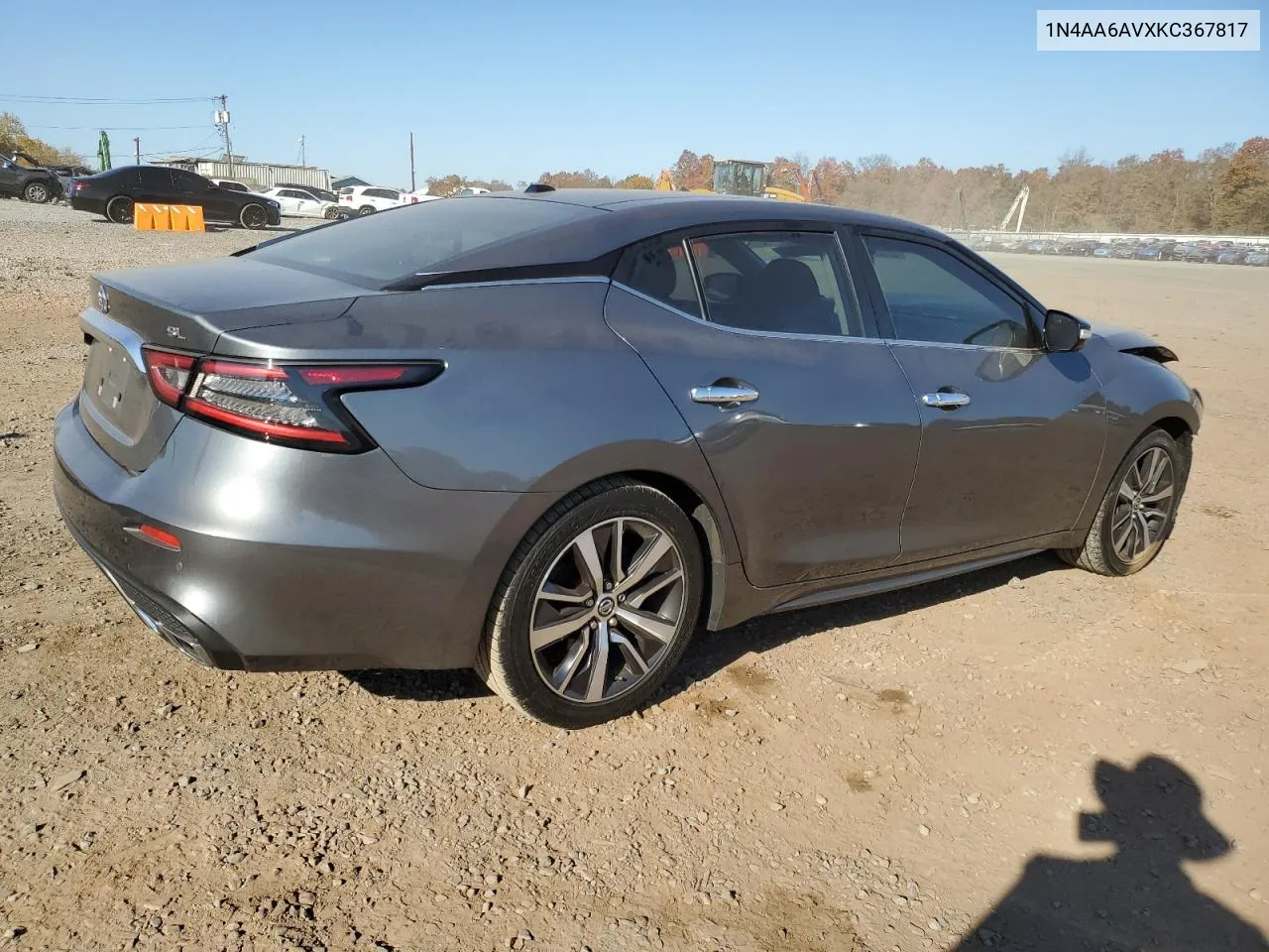 2019 Nissan Maxima S VIN: 1N4AA6AVXKC367817 Lot: 76422144