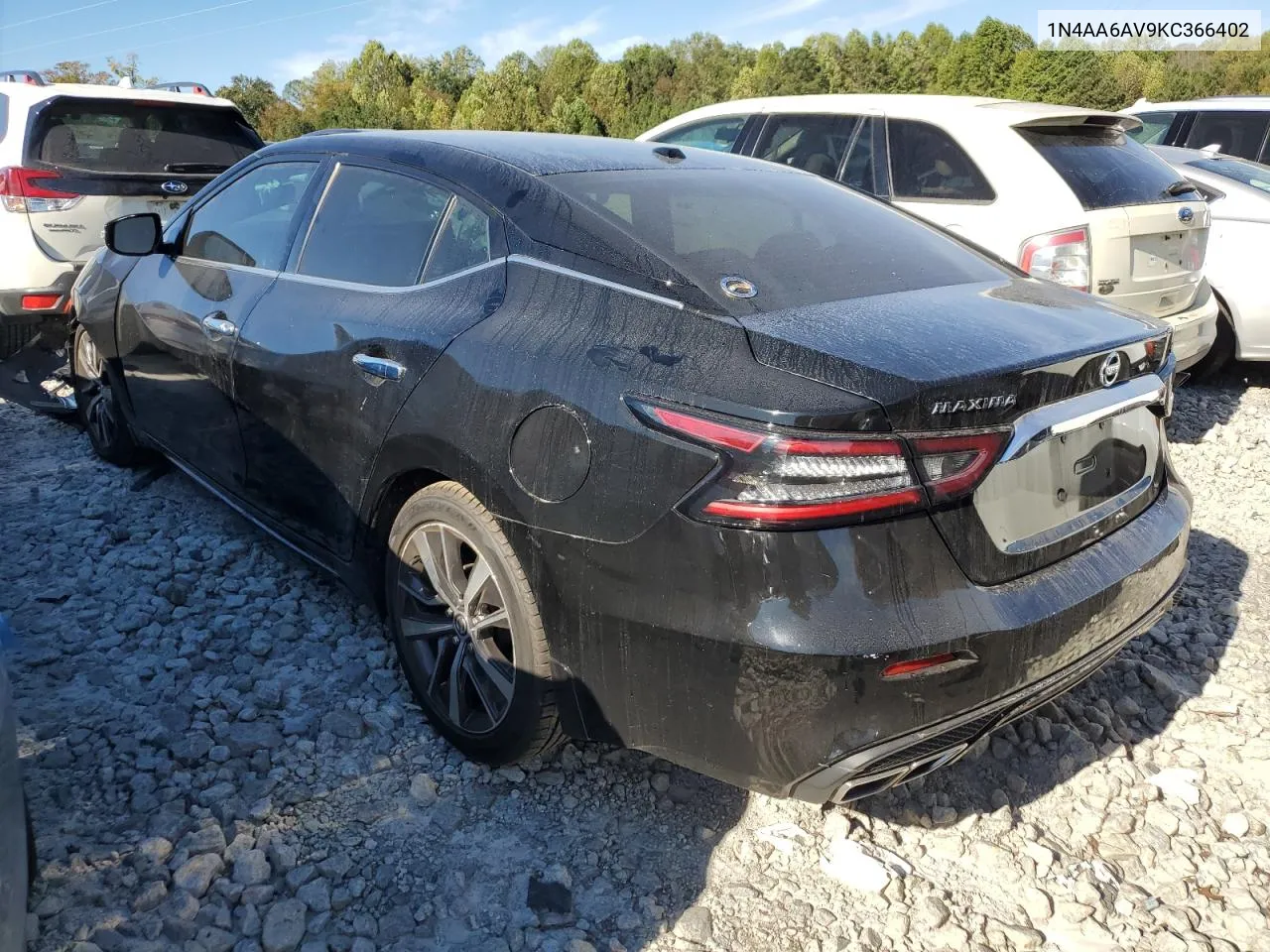 2019 Nissan Maxima S VIN: 1N4AA6AV9KC366402 Lot: 76455894