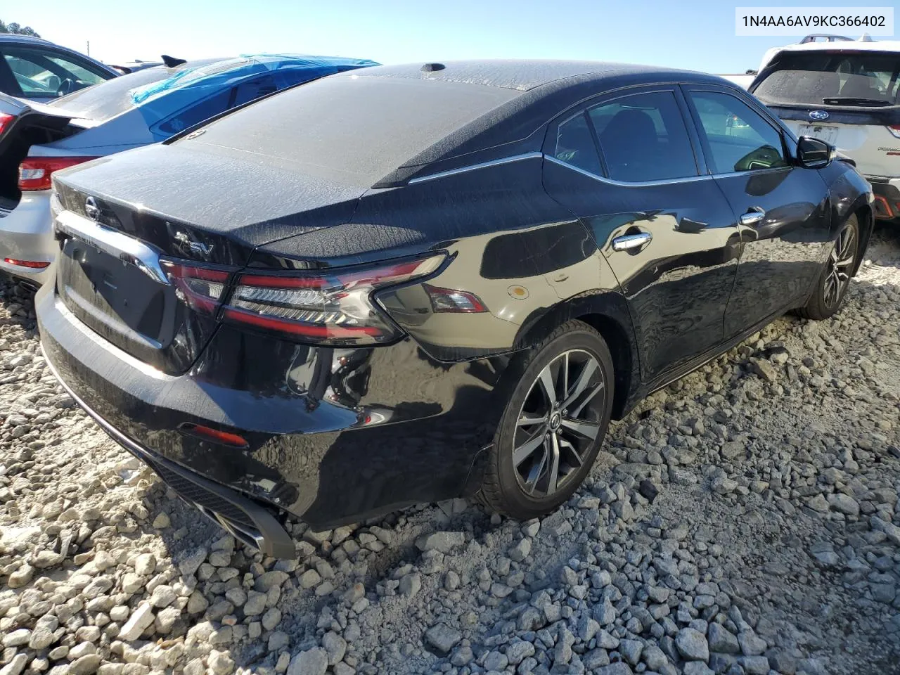 2019 Nissan Maxima S VIN: 1N4AA6AV9KC366402 Lot: 76455894