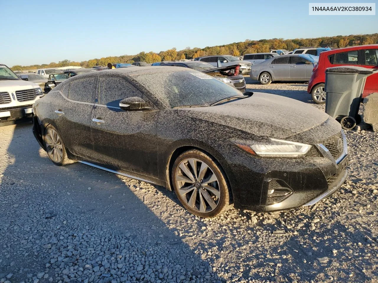 2019 Nissan Maxima S VIN: 1N4AA6AV2KC380934 Lot: 76695704