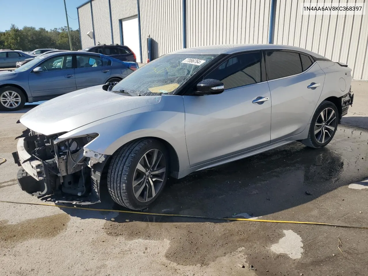 2019 Nissan Maxima S VIN: 1N4AA6AV8KC368397 Lot: 77086764