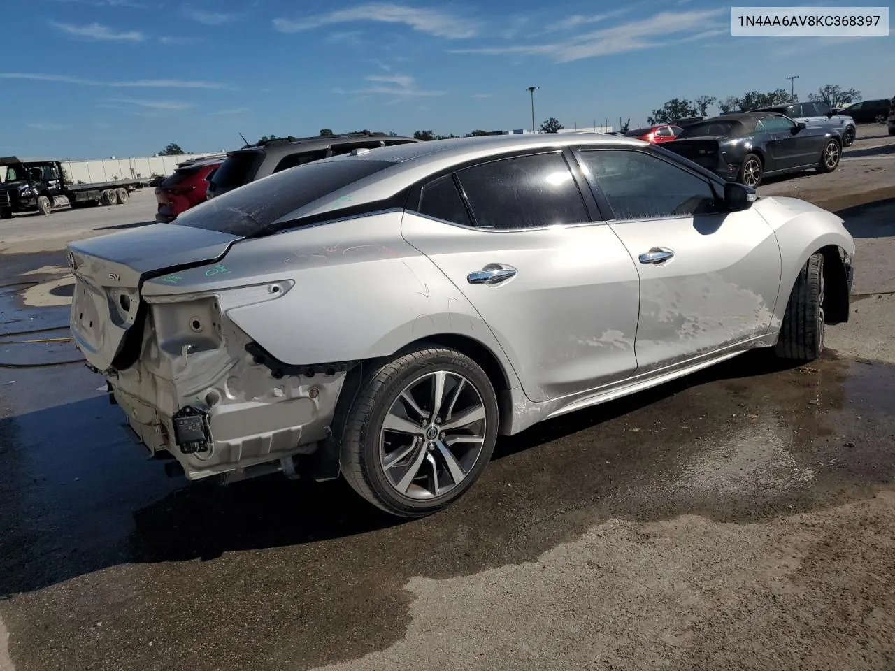 2019 Nissan Maxima S VIN: 1N4AA6AV8KC368397 Lot: 77086764