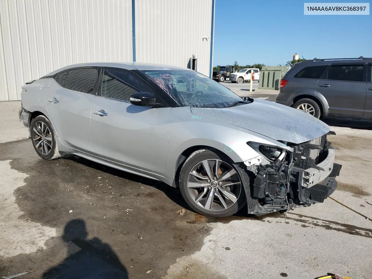 2019 Nissan Maxima S VIN: 1N4AA6AV8KC368397 Lot: 77086764