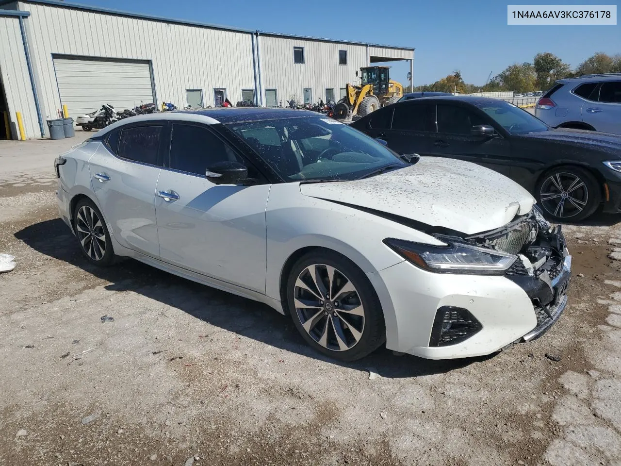 2019 Nissan Maxima S VIN: 1N4AA6AV3KC376178 Lot: 77650484