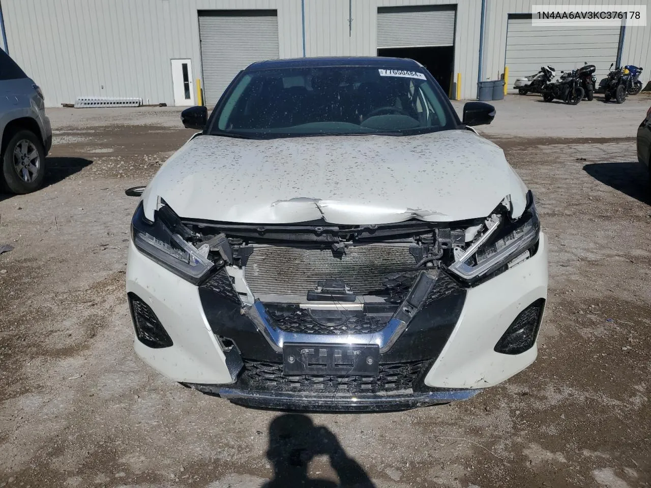 2019 Nissan Maxima S VIN: 1N4AA6AV3KC376178 Lot: 77650484