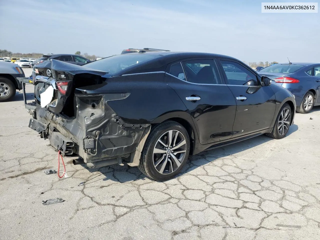 2019 Nissan Maxima S VIN: 1N4AA6AV0KC362612 Lot: 78208884