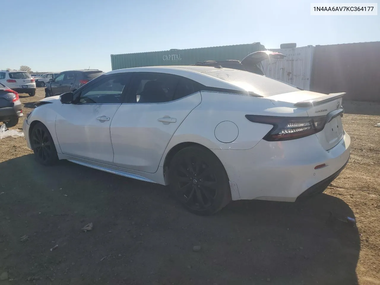 2019 Nissan Maxima S VIN: 1N4AA6AV7KC364177 Lot: 78517624