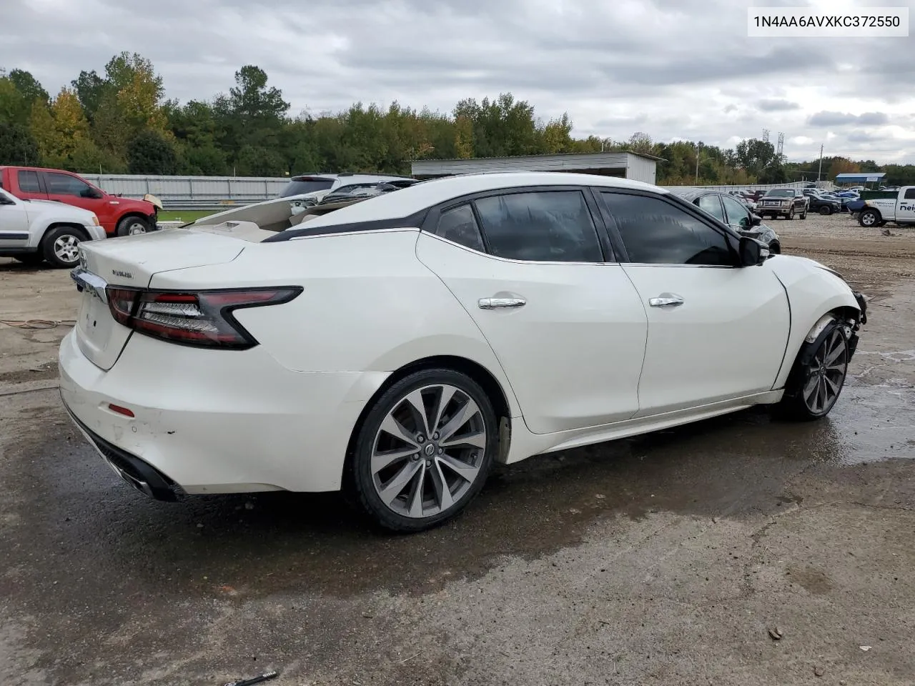 2019 Nissan Maxima S VIN: 1N4AA6AVXKC372550 Lot: 79230704