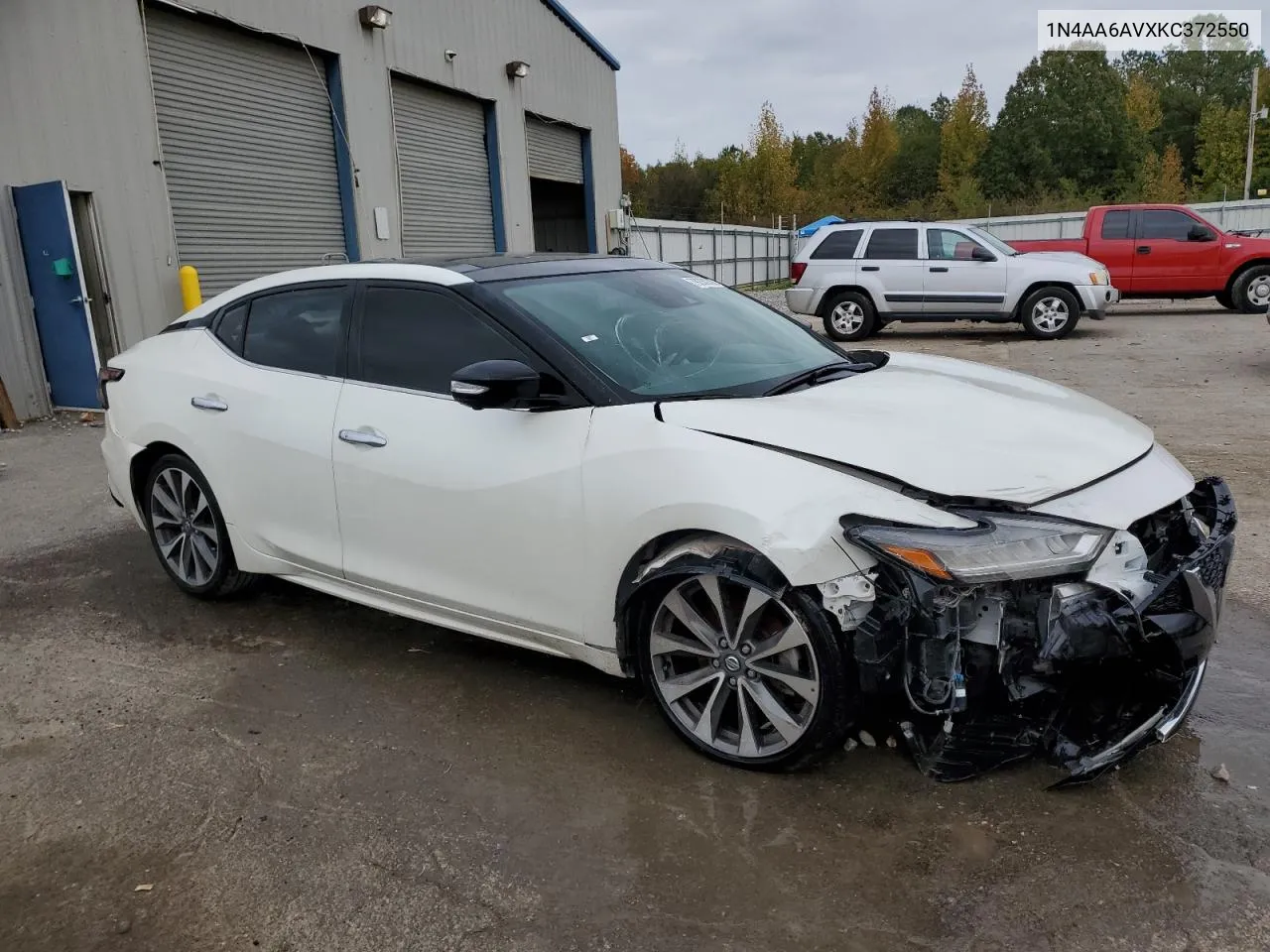 2019 Nissan Maxima S VIN: 1N4AA6AVXKC372550 Lot: 79230704