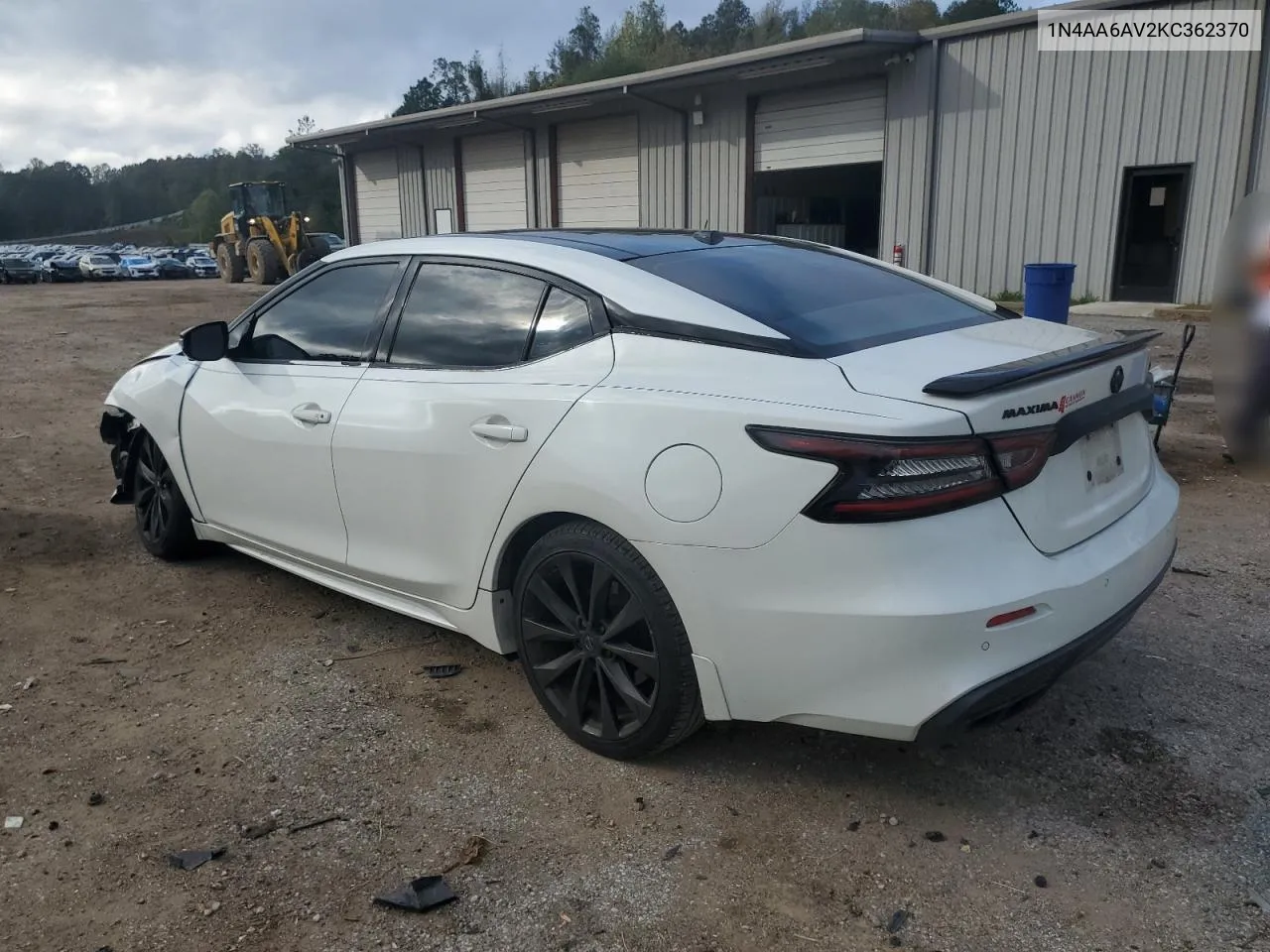 2019 Nissan Maxima S VIN: 1N4AA6AV2KC362370 Lot: 79428064