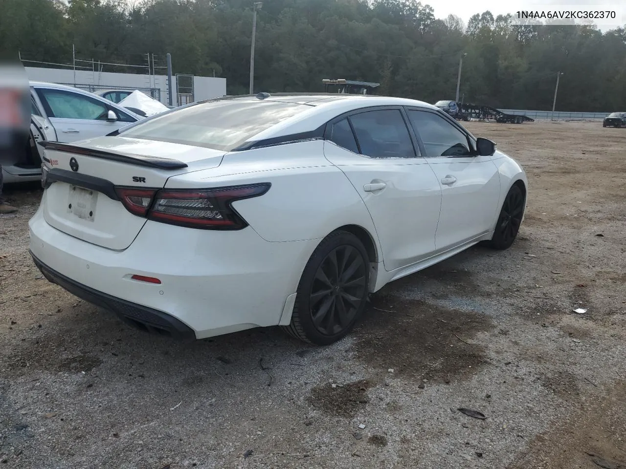 2019 Nissan Maxima S VIN: 1N4AA6AV2KC362370 Lot: 79428064