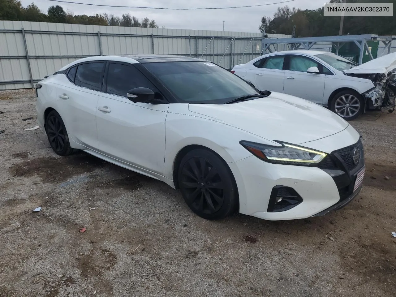 2019 Nissan Maxima S VIN: 1N4AA6AV2KC362370 Lot: 79428064