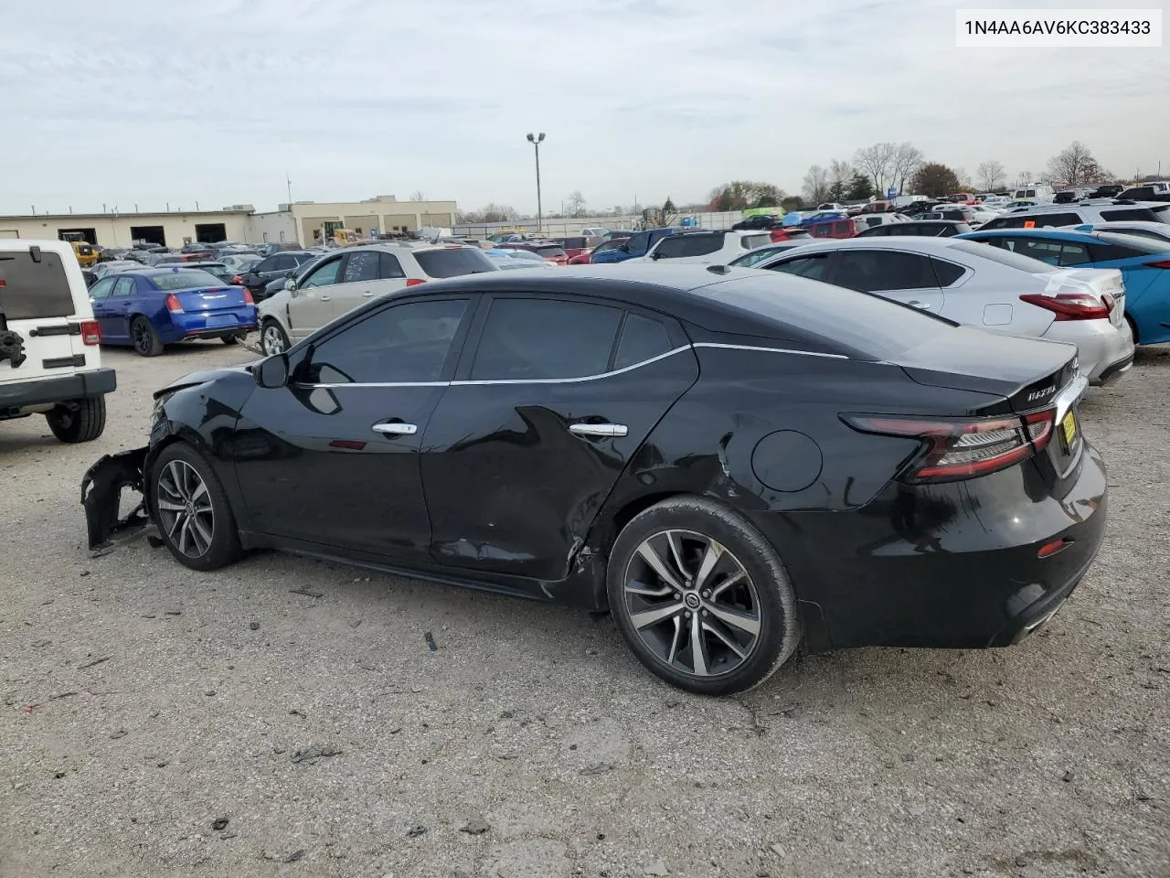 2019 Nissan Maxima S VIN: 1N4AA6AV6KC383433 Lot: 80494174